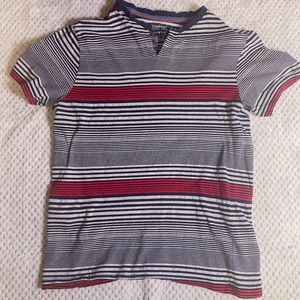 Striped Henley Tee